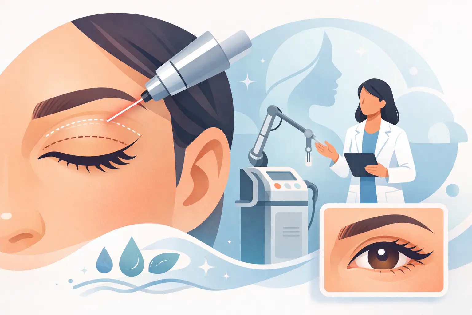 Blefaroplastia com laser CO2 funciona?