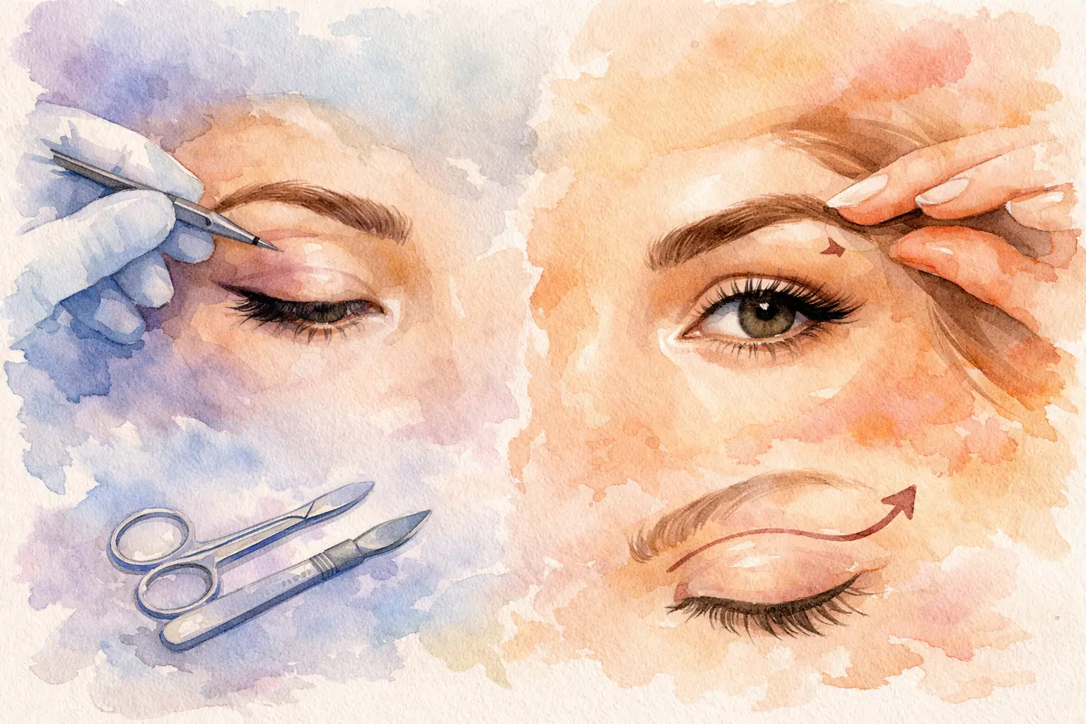 Blefaroplastia superior versus lifting de sobrancelhas