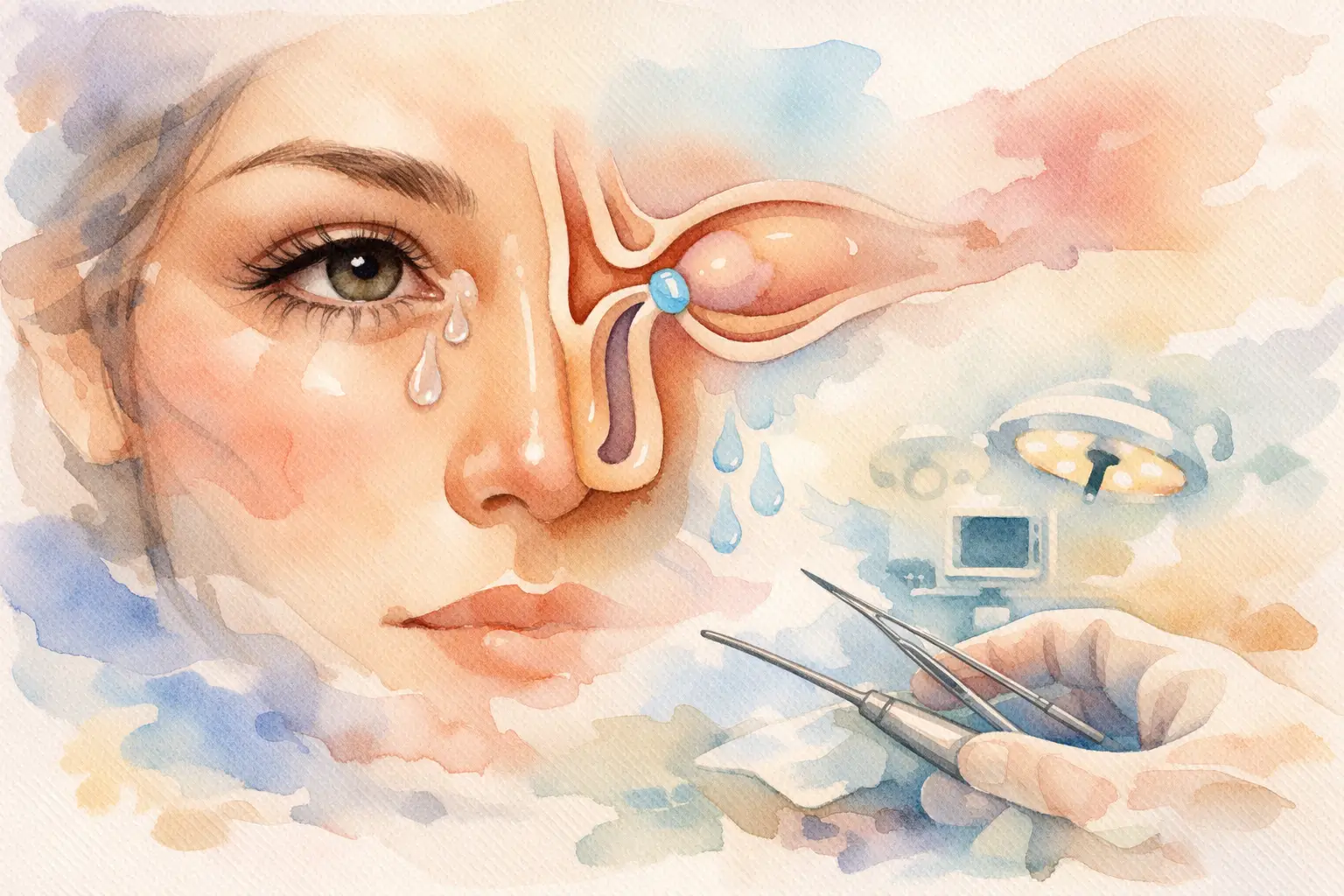 Cirurgia para a via lacrimal obstruída: quando fazer?