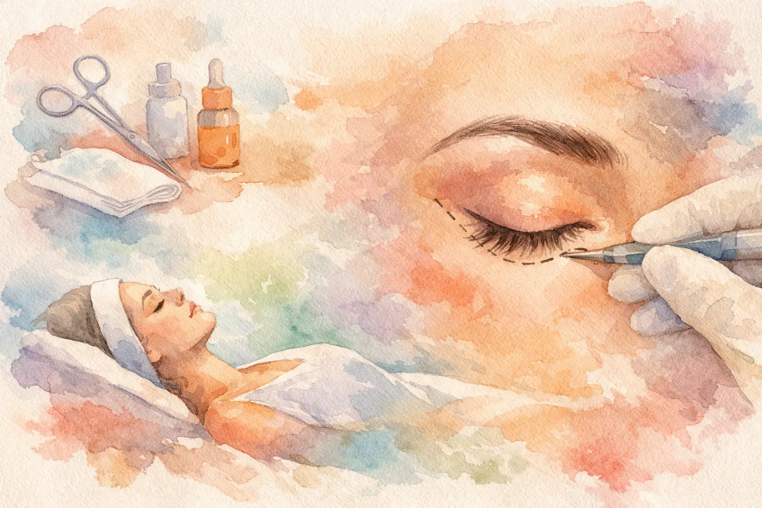 Como se preparar para a blefaroplastia com segurança
